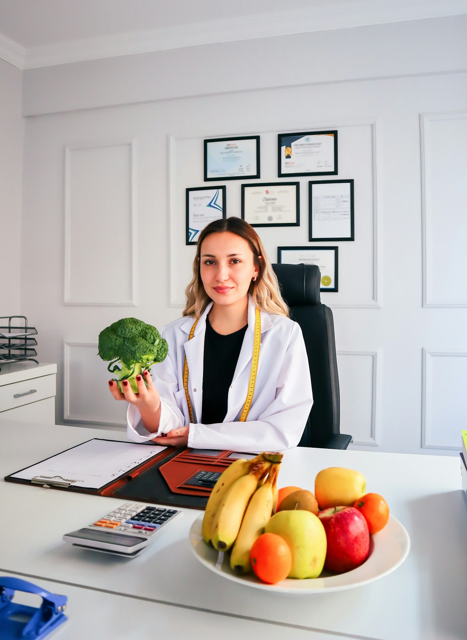 A week of home-cooked meals planned on a kitchen counter